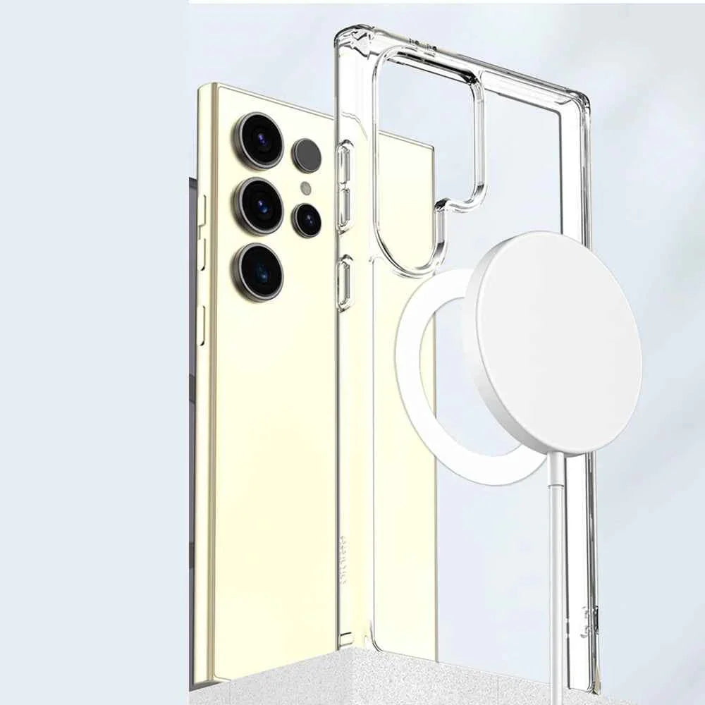 Galaxy S24 Ultra Araree Duple Magsafe Case - Clear Galaxy S24 Ultra Araree Duple Magsafe Case - Clear